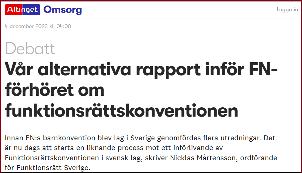 Altinget Debatt Funktionsratt 3 Dec 2023 Startbild