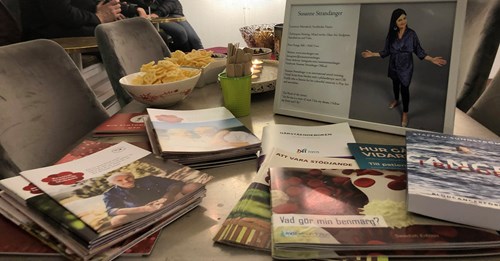 Informationsmaterial om Blodcancerförbundets verksamhet