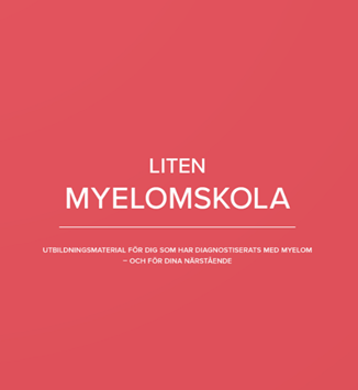 Boken Liten myelomskola  - omslaget 2022
