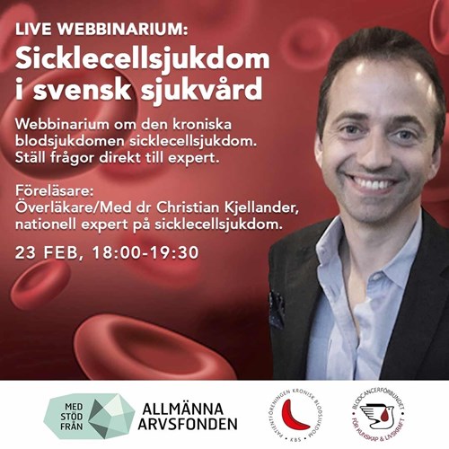 sicklecellswebbinarium annonsbild 23 febr 2022