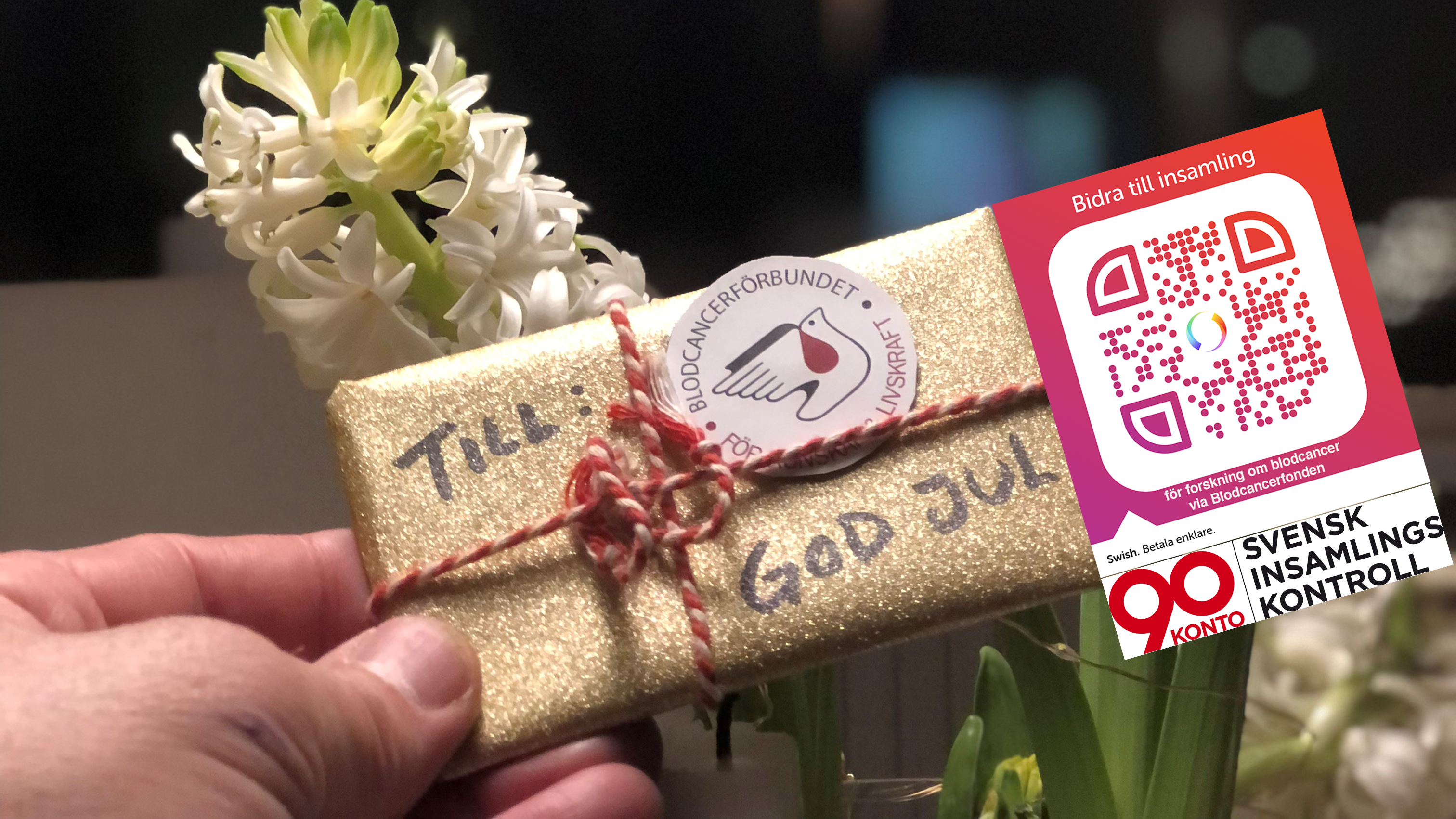 God Jul 2023 Med BLCF Gavatips 2 Med Julklapp O Qrkod 16X9