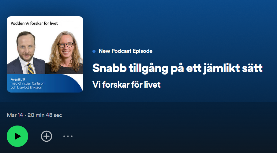 Skarmdump Forskaforlivetpodden Med Lise Lott Mars2023 Janssen Spotify