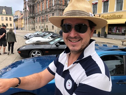 porträttbild Andrew Clelland. Foto. Håkan Sjunnesson