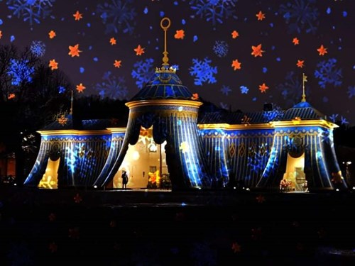 Susanne Strandängers gestaltning av Vakttältet vid Kina slott i Drottningholms Slottspark