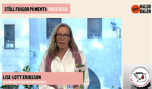 Lise-lott Eriksson på Folkhälsodalen 2022