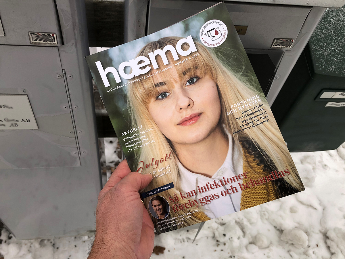 Haema 4 2023 Omslaget I Brevladan Foto Susanne Kronholm Fhsj Fixad