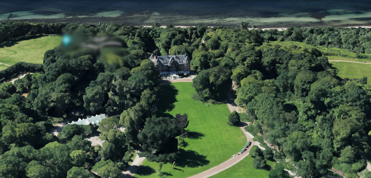 Sofiero Slottspark Google Earth1