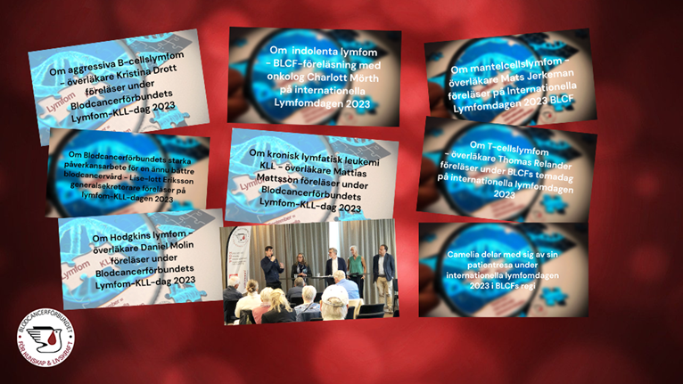 Lymfomdagen 2023 inspelningar