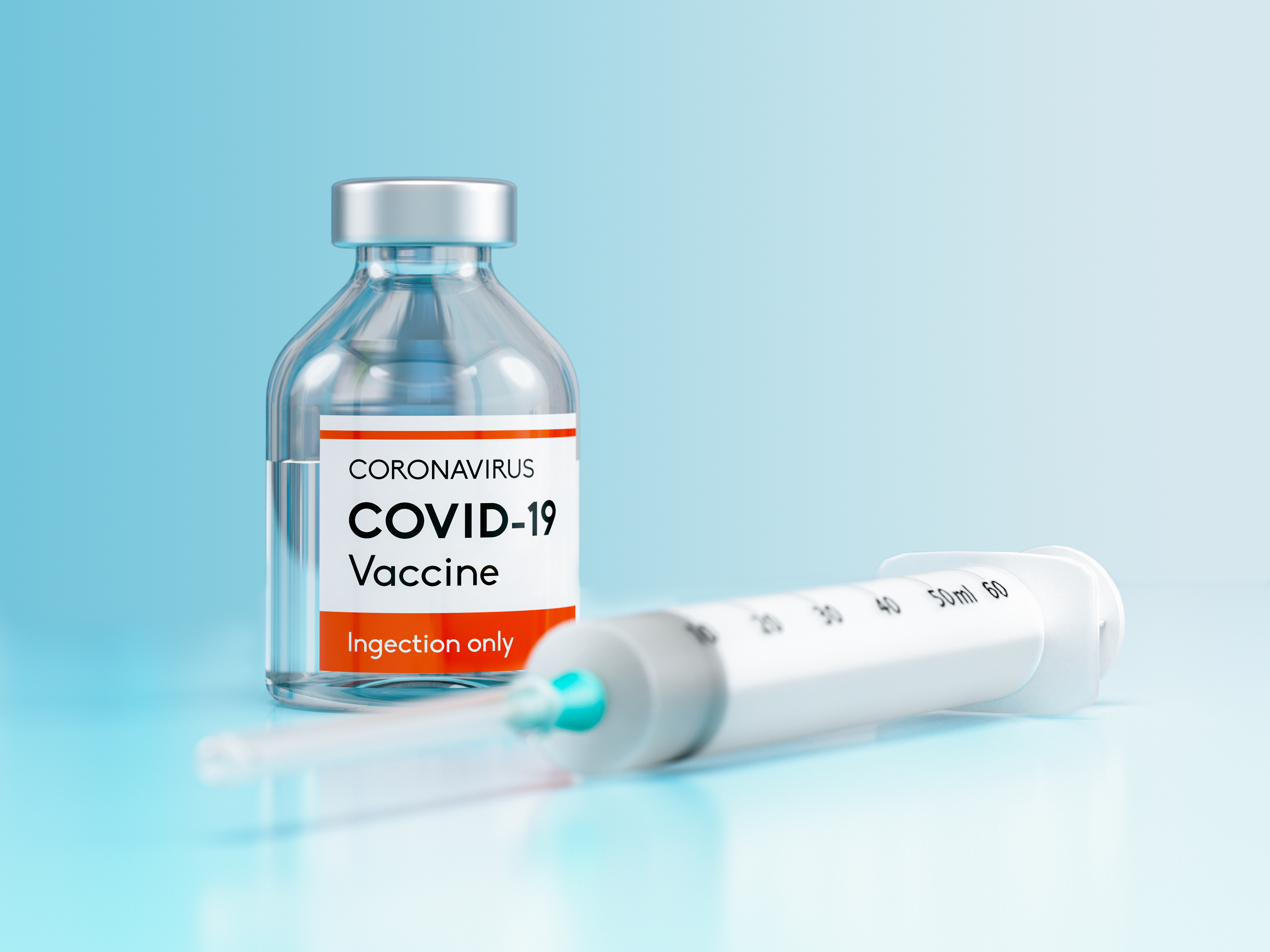 Medical Vaccine Bottle Vial Of Covid 19 Coronaviru W8DLYUX