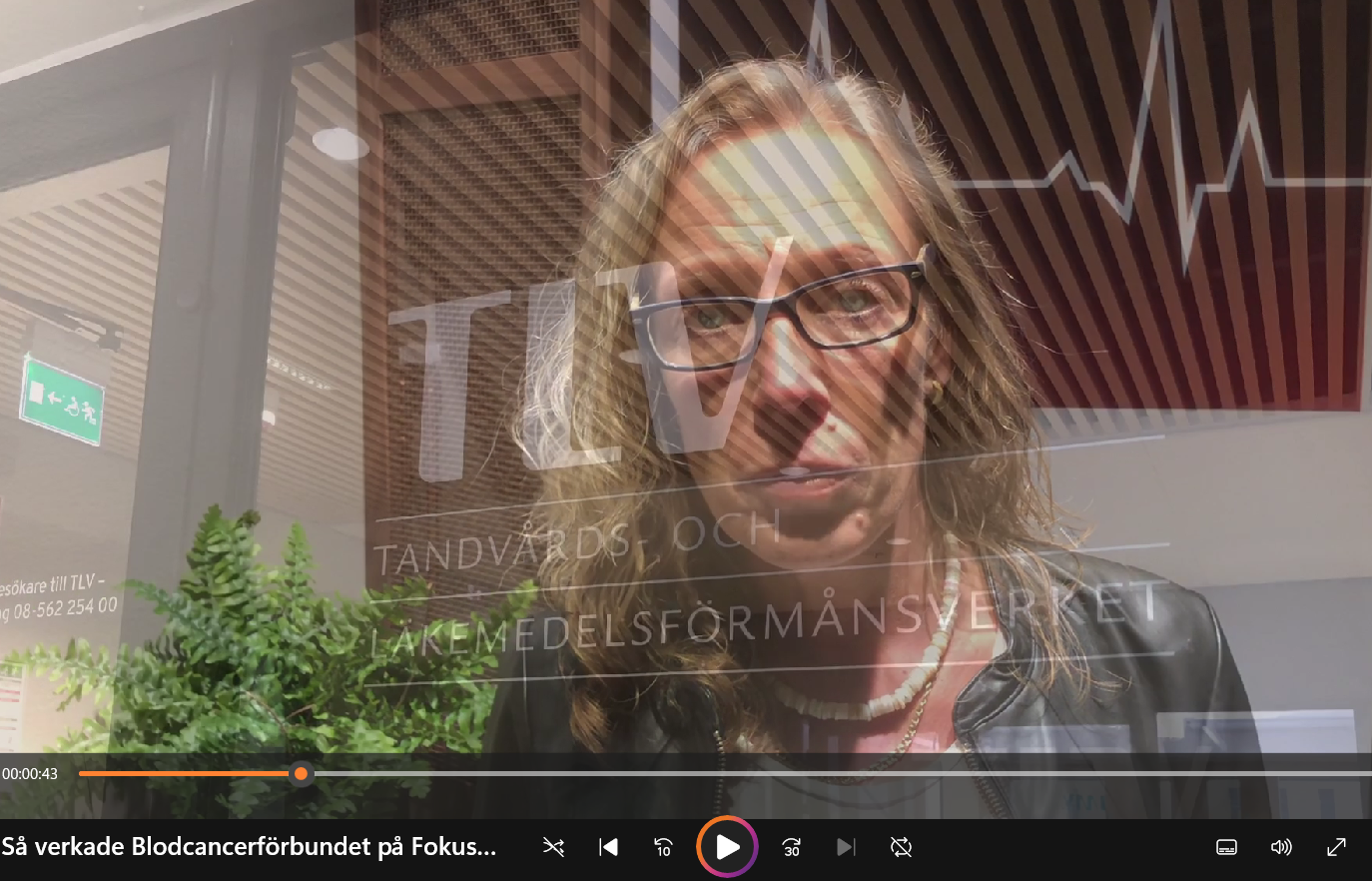 Startbild Lise Lott Eriksson I Video Fokuspatient 2023